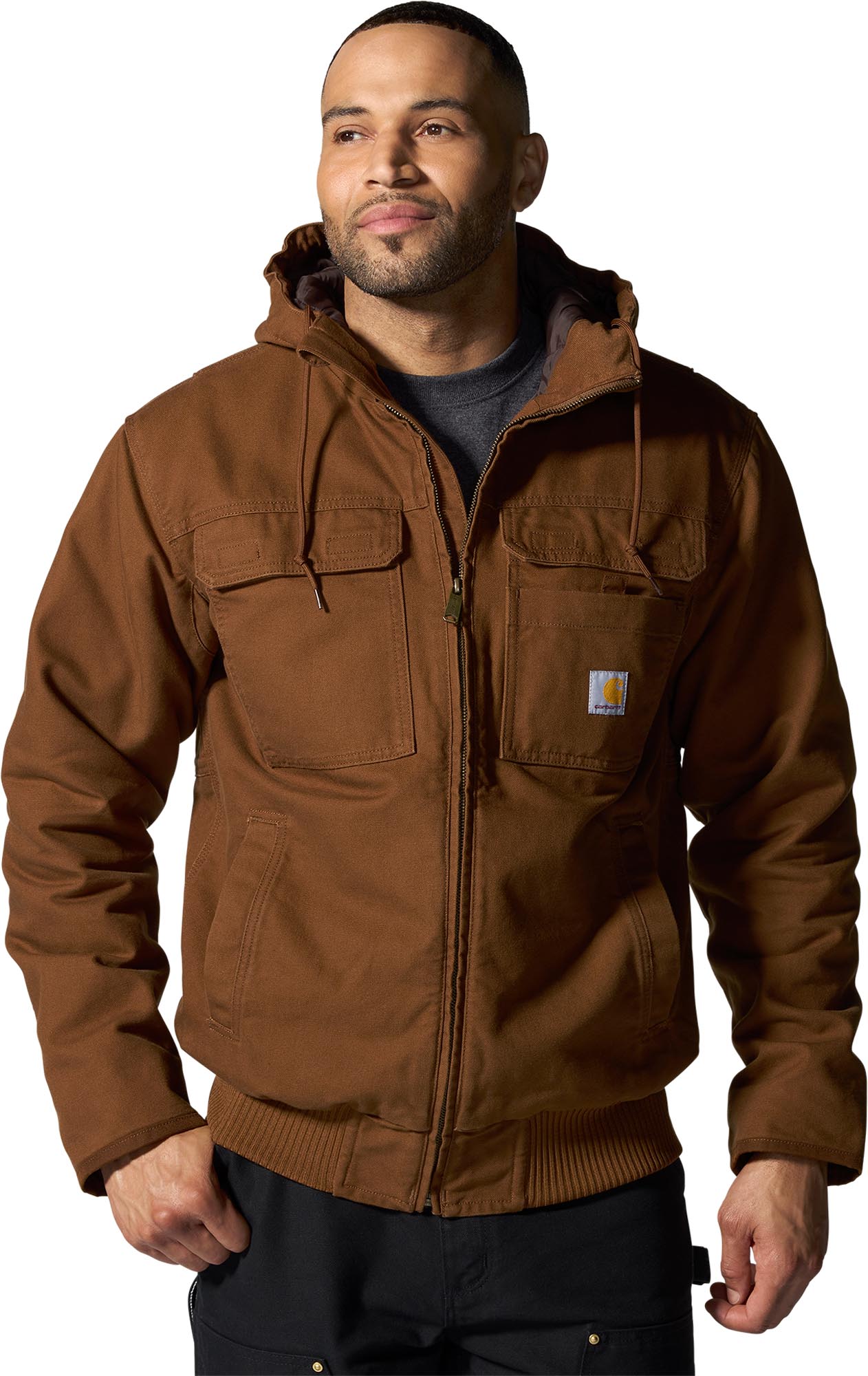 Carhartt Washed Duck Bartlett Active Giacca marrone 2XL Figura 2