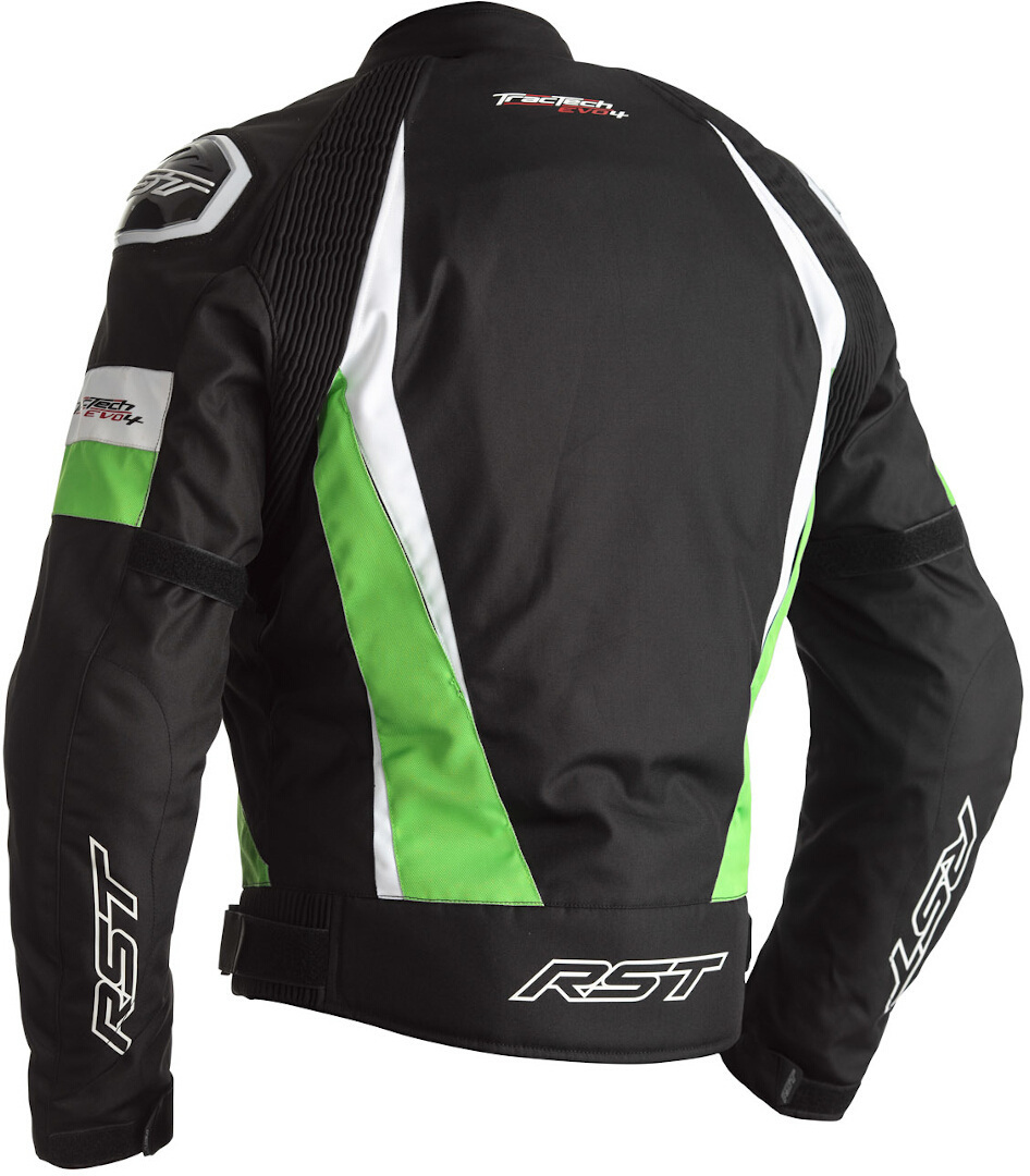 RST Tractech EVO 4 Chaqueta textil de motocicleta negro/verde M Figura 2
