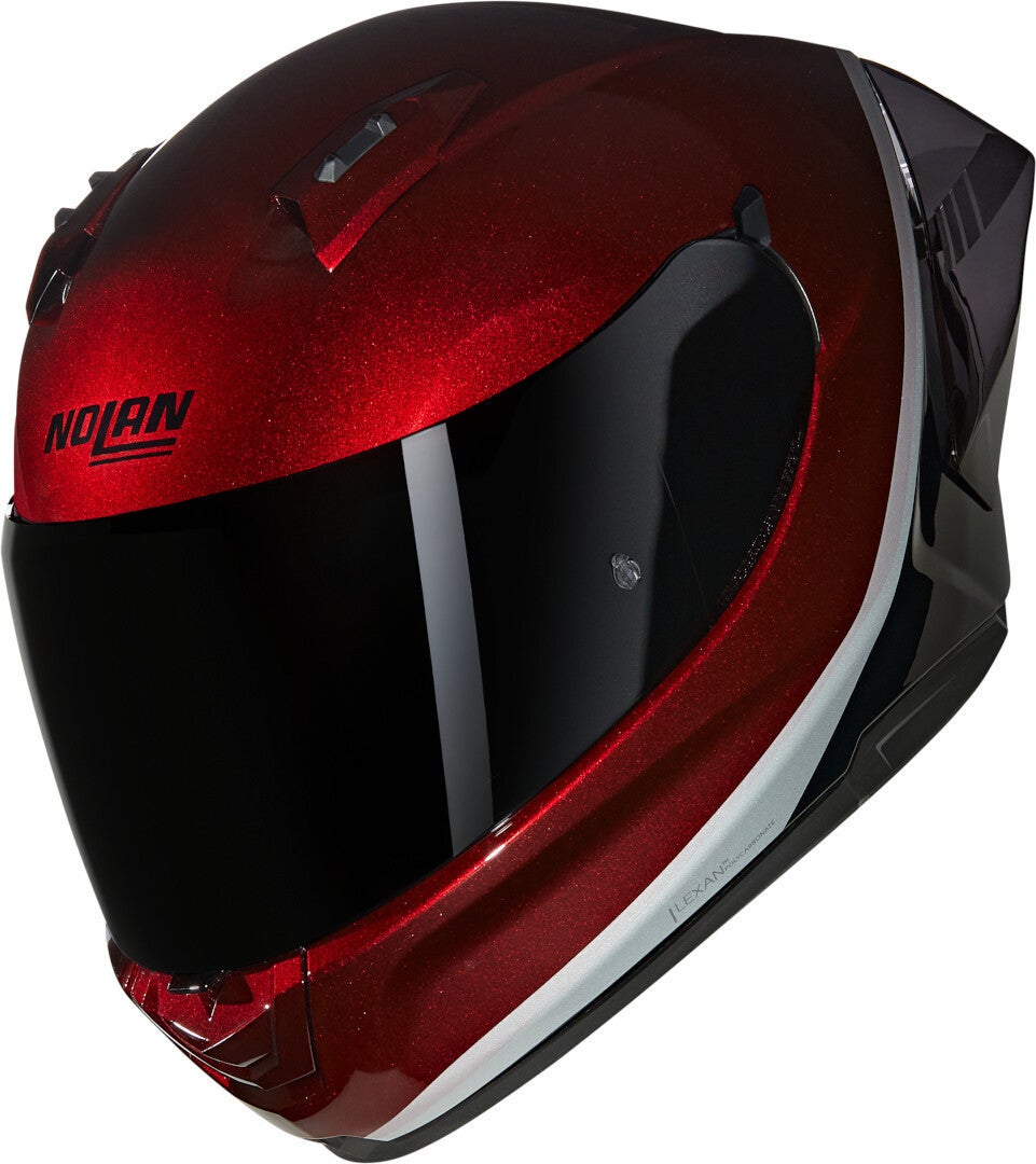 Nolan N60-6 Sport Verniciatura Speciale Hjelm rød/sort/grå L (60) Figur 1
