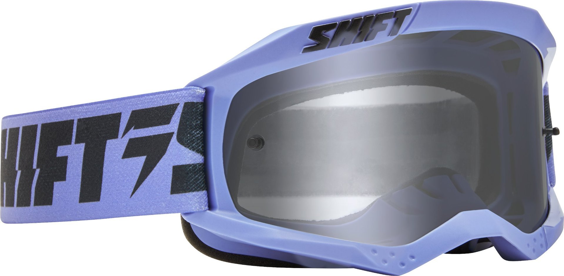 Shift WHIT3 Non Mirrored Motocross glasögon lila Figur 2