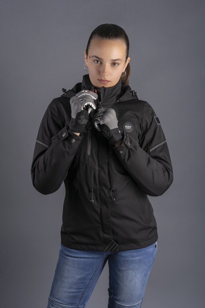 LS2 Rambla Evo imperméable dames moto textile veste noir M Figure 8