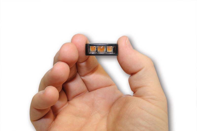 HIGHSIDER Smart Cube-H LED-indikatormodul Lins rökt (par), fram och bak Figur 6