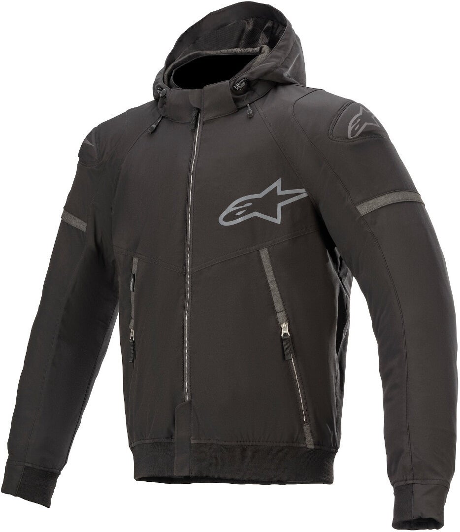 Alpinestars Sektor V2 オートバイのパーカー 黒 XL 図1