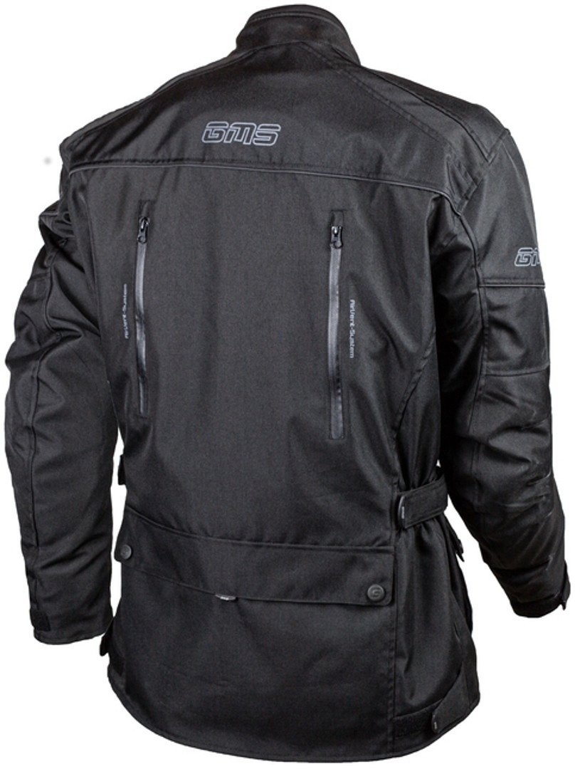 GMS Temper Motorrad Textiljacke schwarz 3XL Abbildung 2