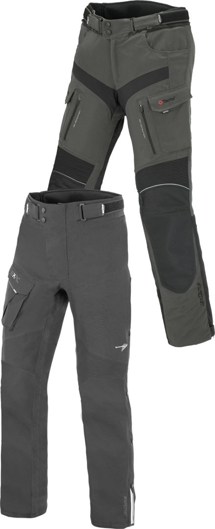 Büse Porto Motorcycle Textile Pants black/grey 106 Figure 2
