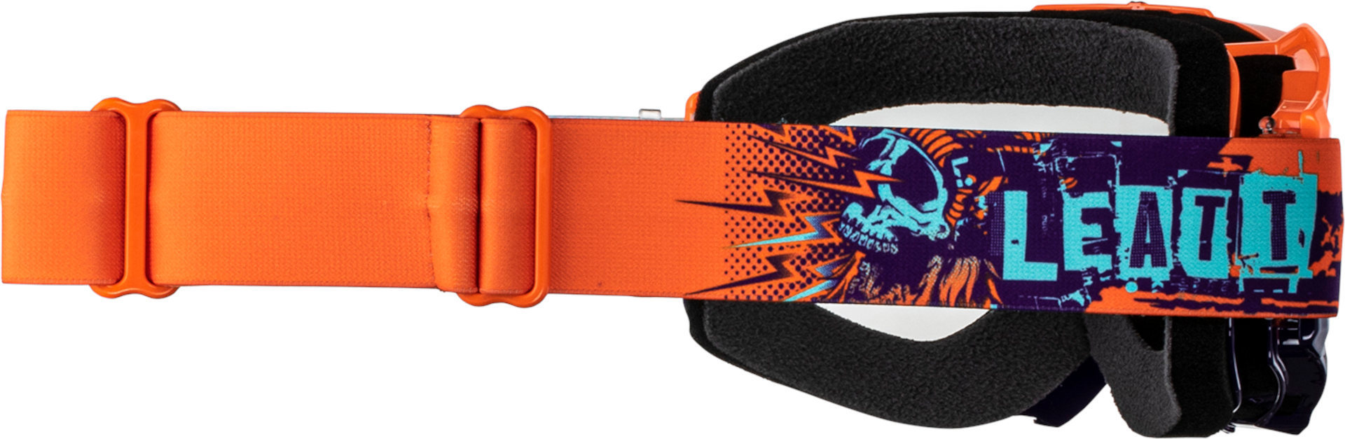 Leatt Velocity 4.5 Graffiti 2024 Motocross Goggles lila/turkos/orange Figur 2