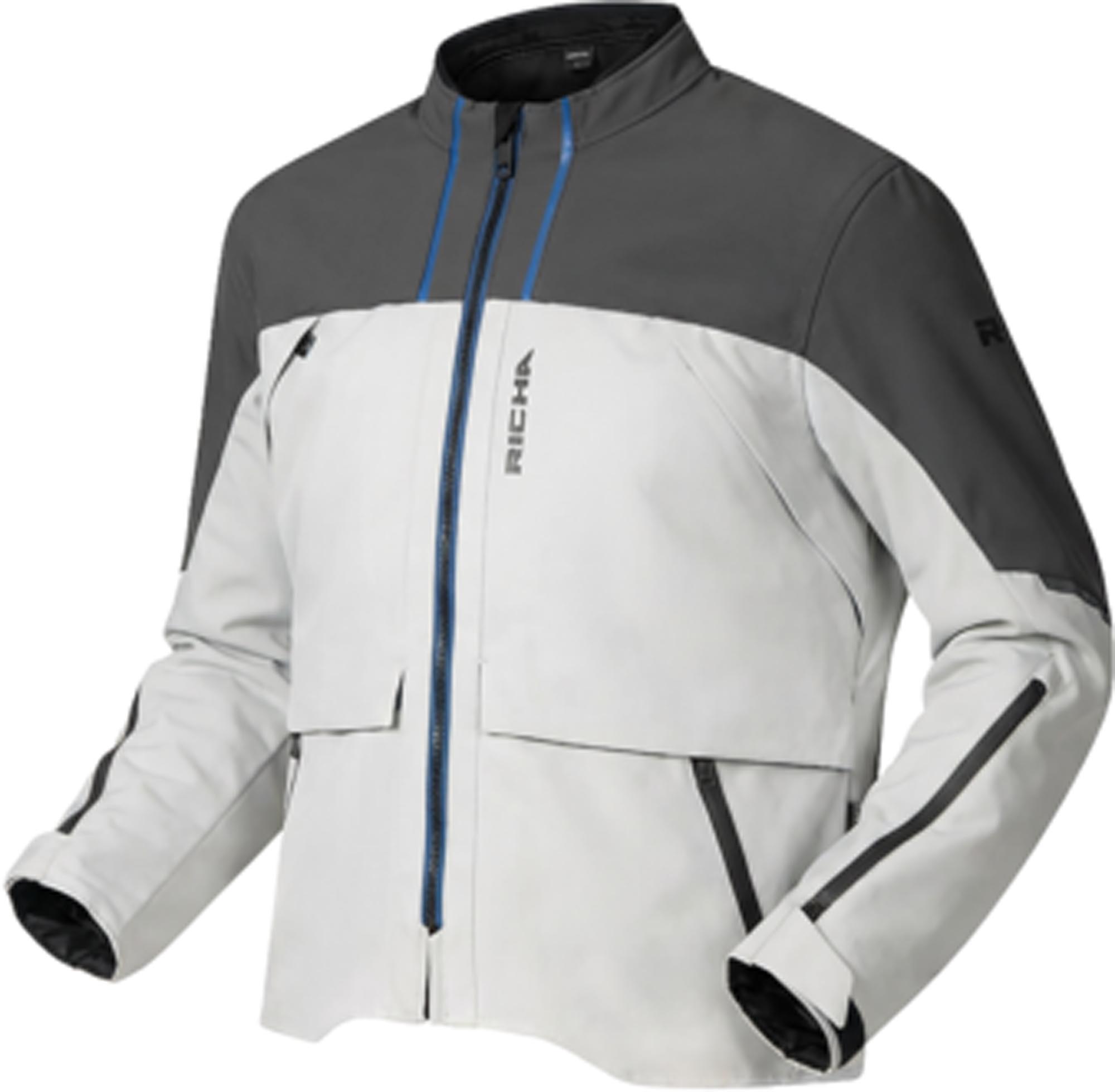 Richa Eternity waterproof Motorcycle Textile Jacket grey XL Figure 1
