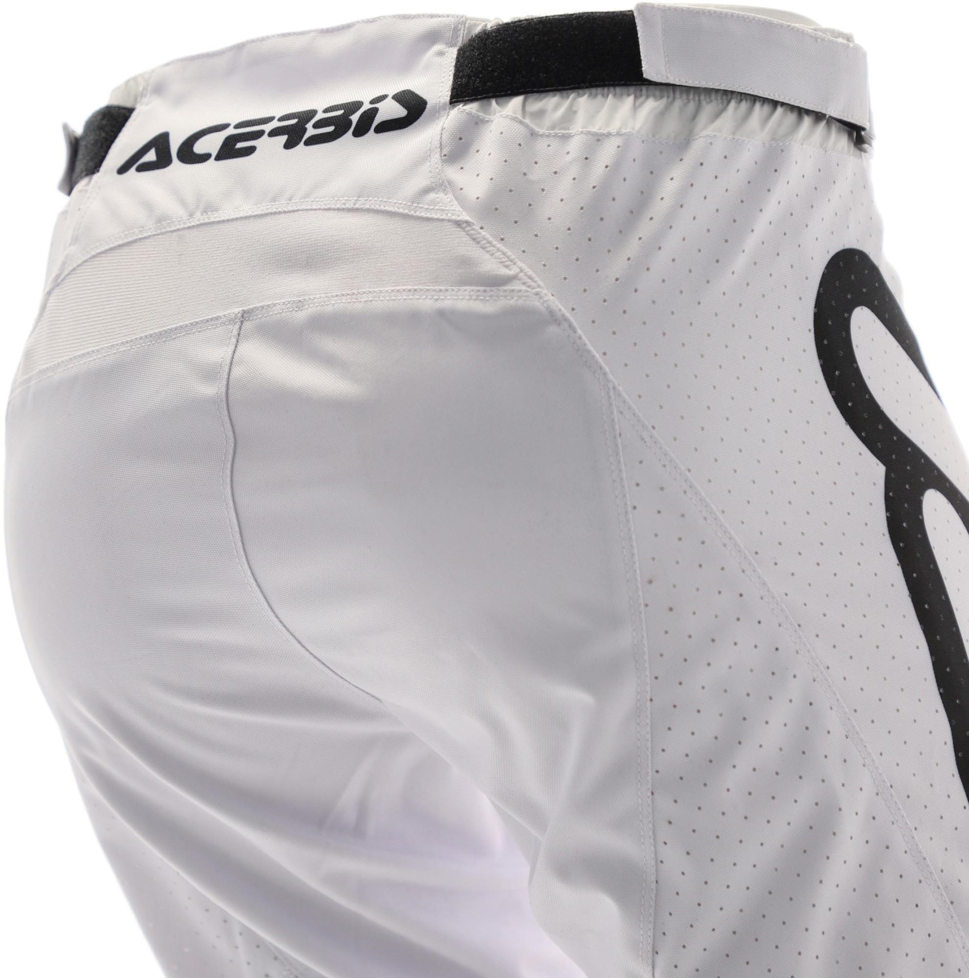 Acerbis MX Vented Мотокроссовые штаны белый/чёрный 32 Рисунок 8