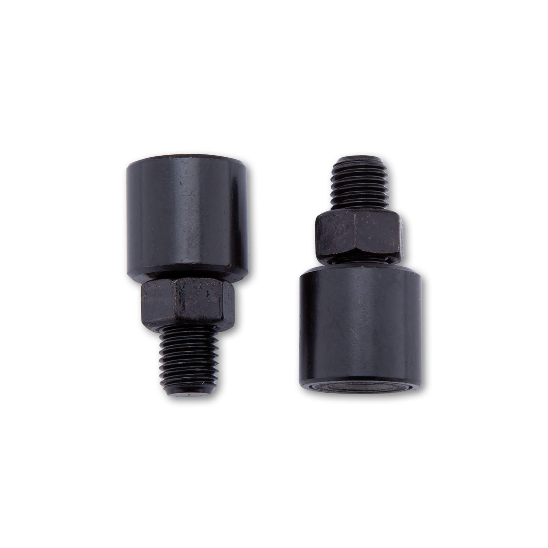 SHIN YO Spiegel Vibrationsvernichter für M10 x 1.25 chrom & schwarz preto RH-RH Figura 1
