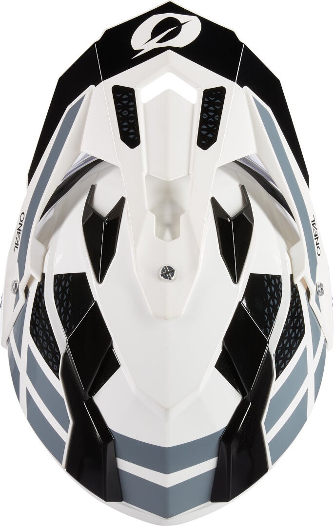Oneal Sierra R Casque de motocross Blanc/Gris/Noir L (59/60) Figure 6