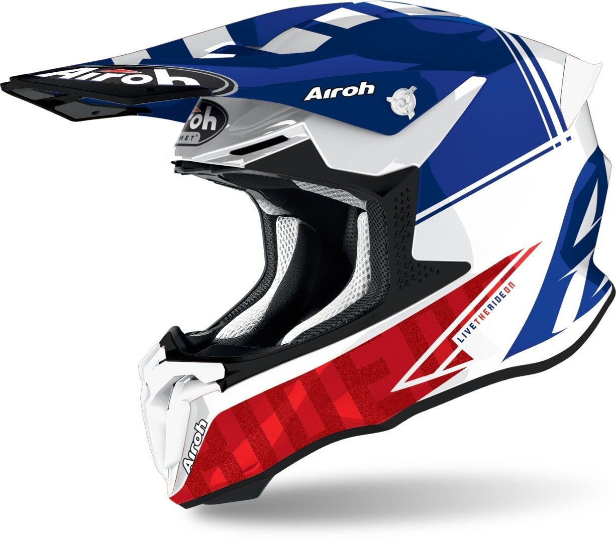 Airoh Twist 2.0 Tech Casco motocross blu L (59/60) Figura 1