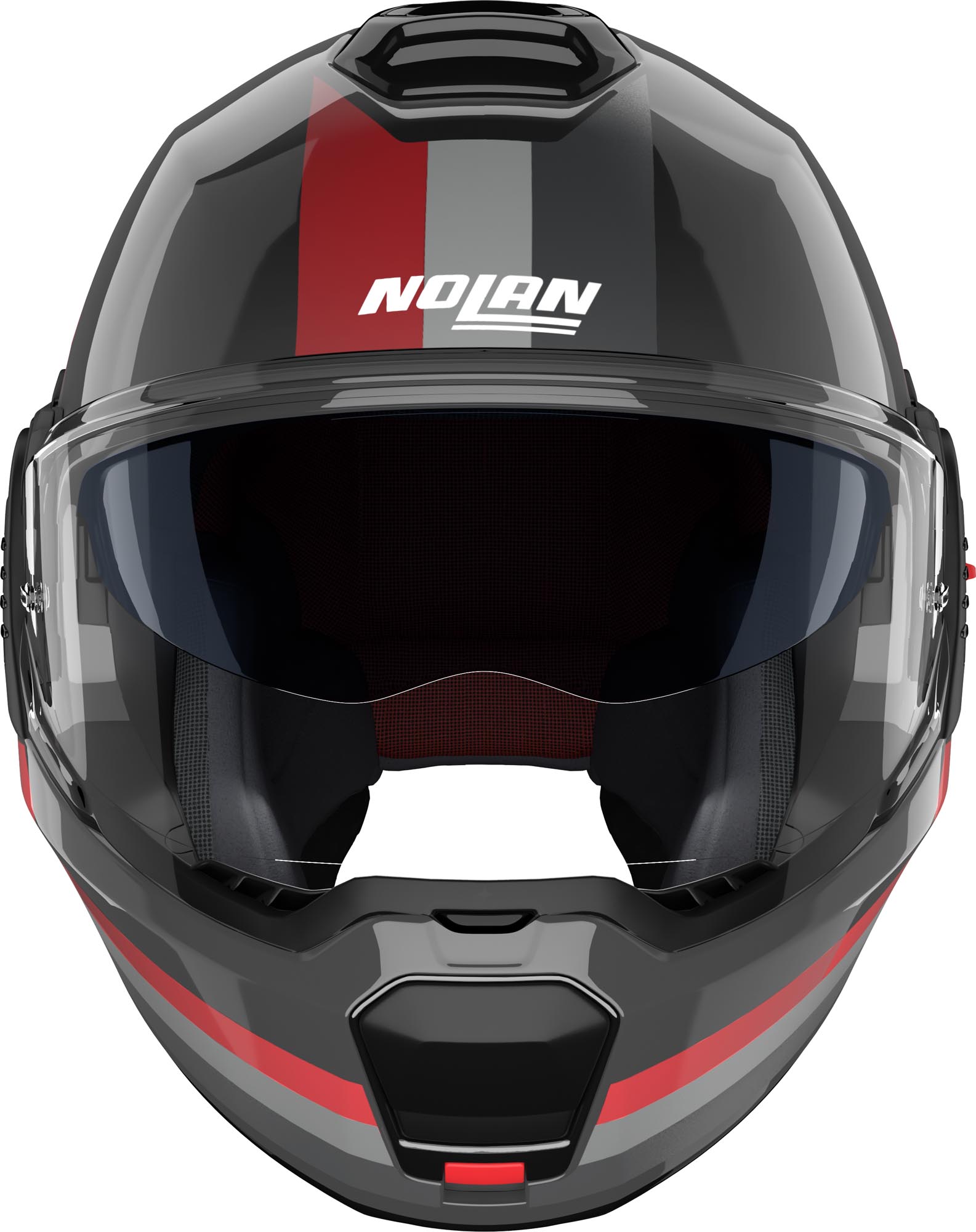 Nolan N120-1 Lineo N-Com Casco nero/rosso XXS (54) Figura 2