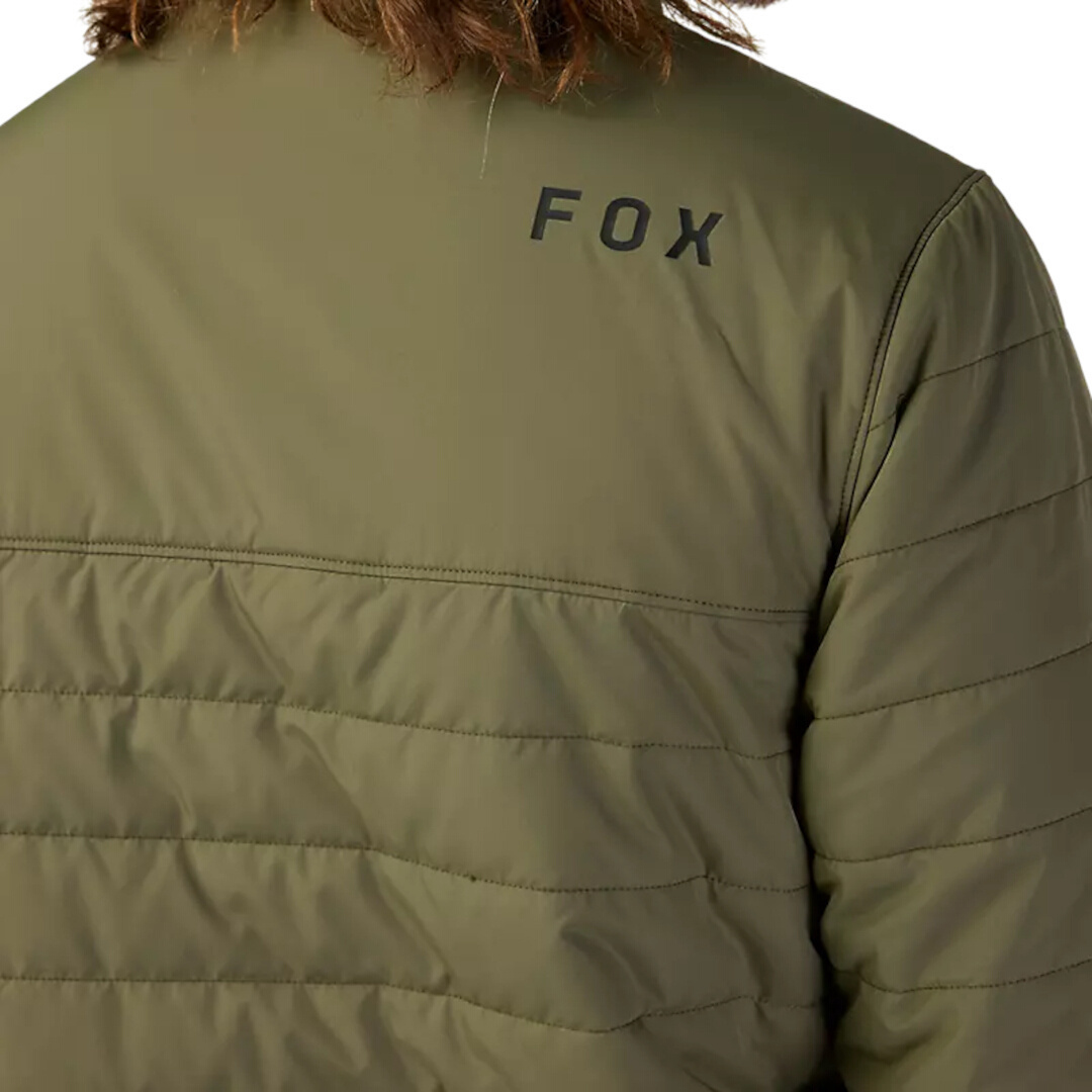 FOX Howell Puffy Jasje Olive M Figuur 3