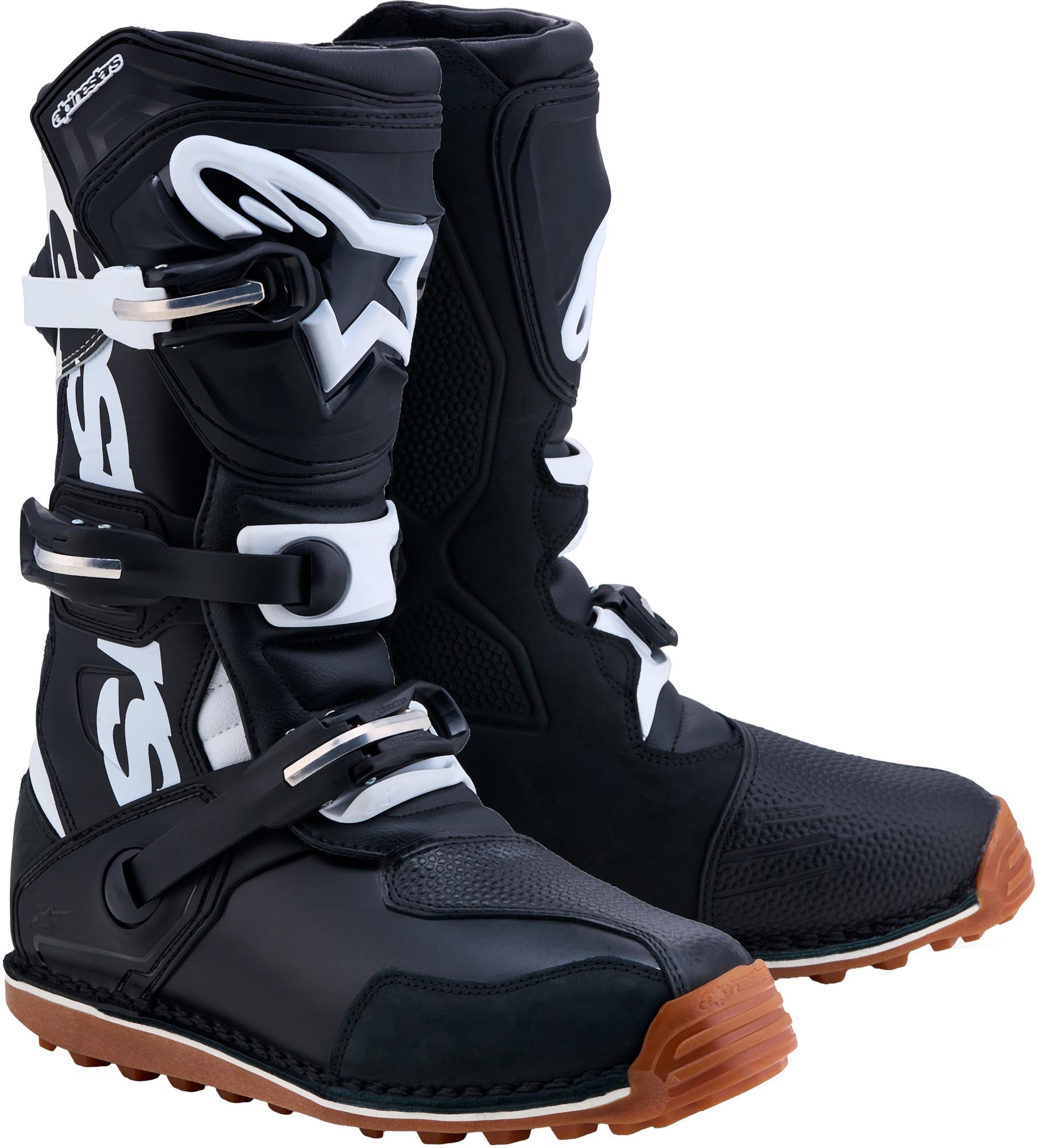 Alpinestars Tech-T Bottes de moto Noir/Blanc/Sable 9 (43) Figure 1