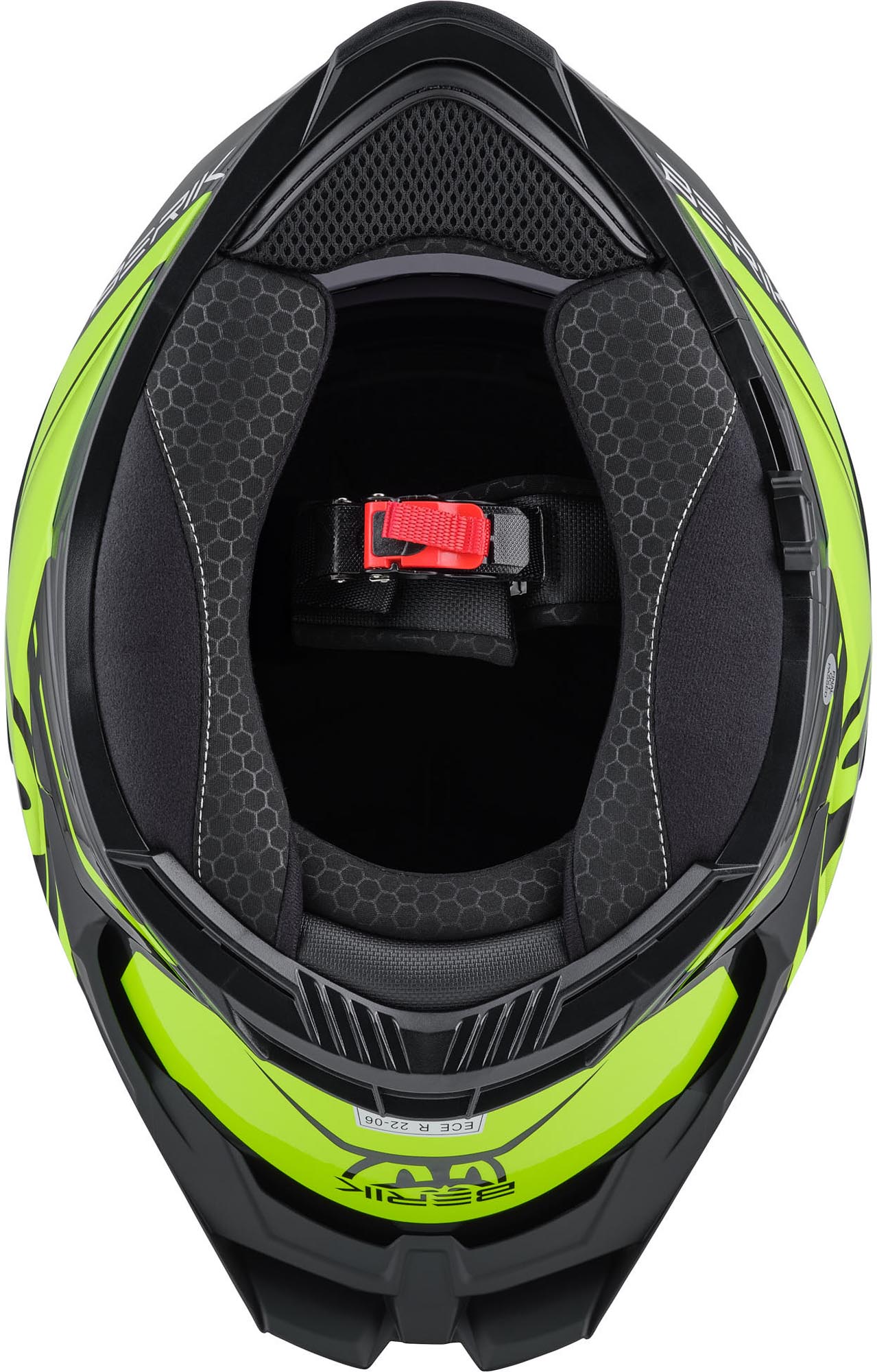 Berik FF871 Mapuro Helm schwarz/gelb S Abbildung 7