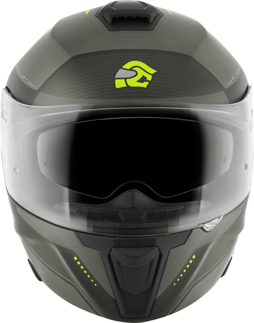 FC-Moto Novo Circuit Cască negru/gri/galben S (55/56) Figura 5