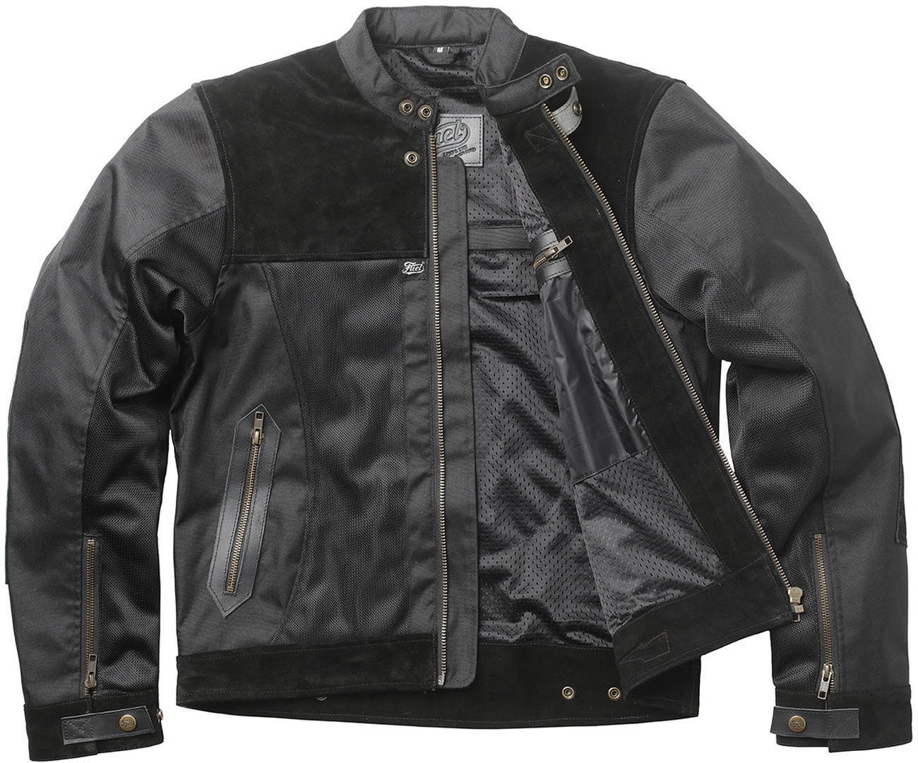 Fuel Arizona Motorrad Textiljacke schwarz M Abbildung 2