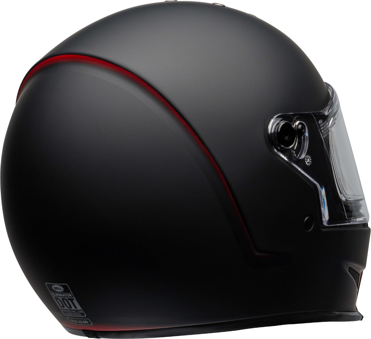 Bell Eliminator Vanish casco negro mate/rojo M (57/58) Figura 2