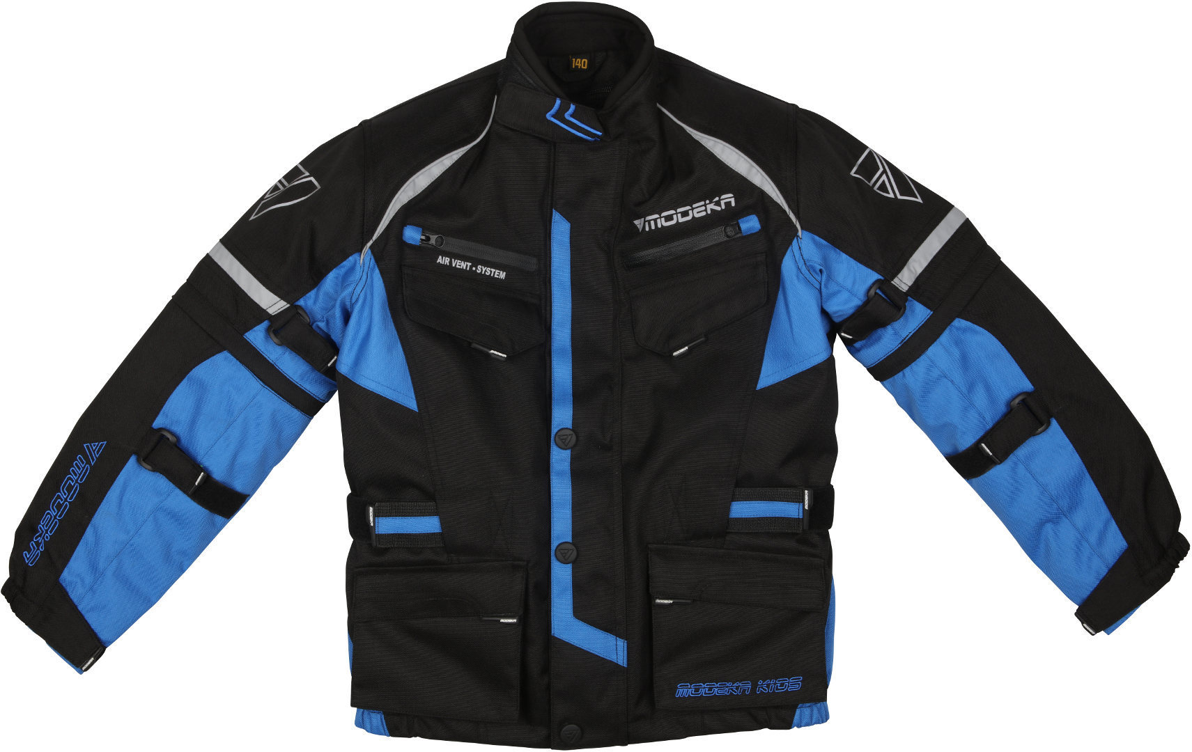 Modeka Tourex II Jachetă textilă pentru motociclete pentru copii Negru/Albastru 128 Figura 1
