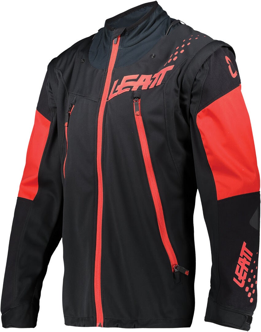 Leatt Moto 4.5 Lite Giacca Motocross nero/rosso M Figura 1