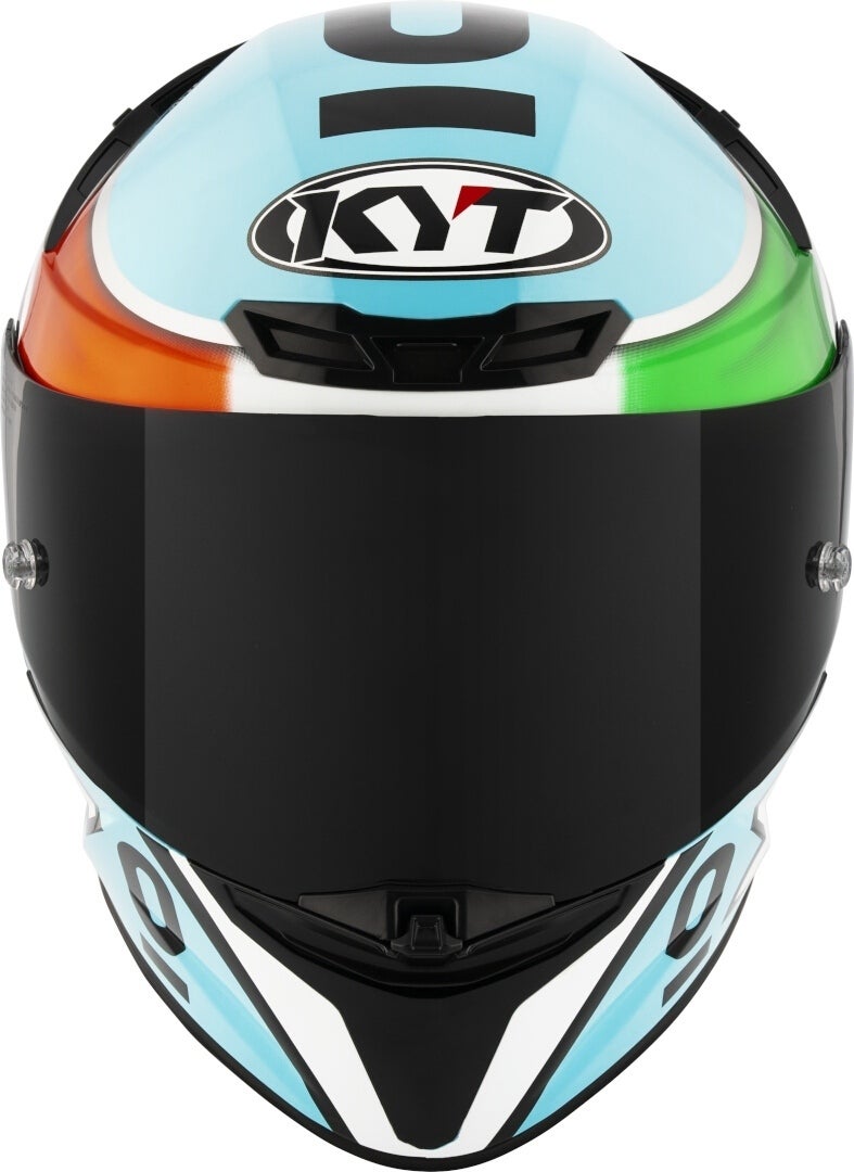 KYT TT-Revo Leopard Replica Helmet green/red S (55/56) Figure 5