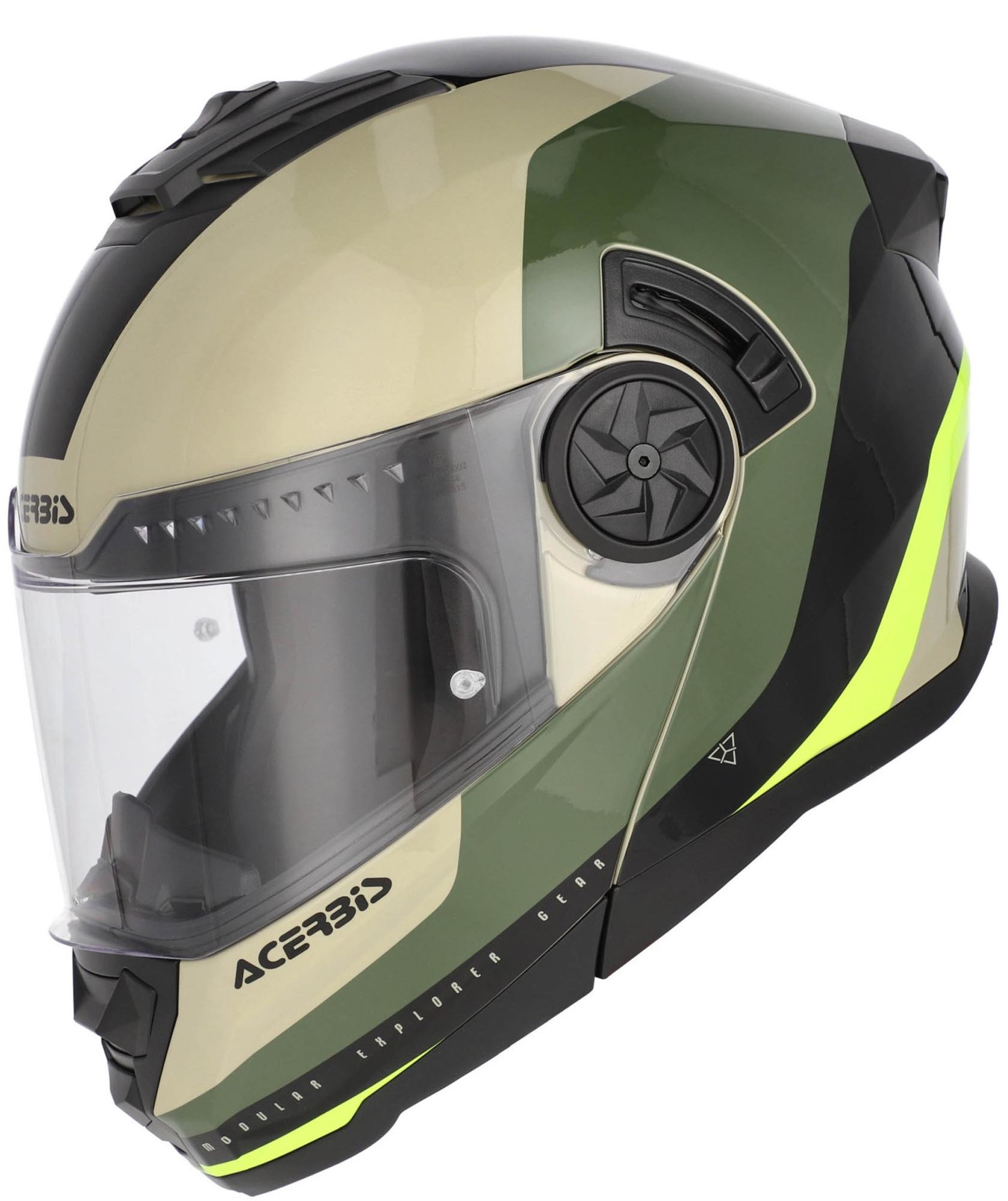Acerbis Rider Logo Klapphelm camouflage/schwarz M (57/58) Abbildung 9
