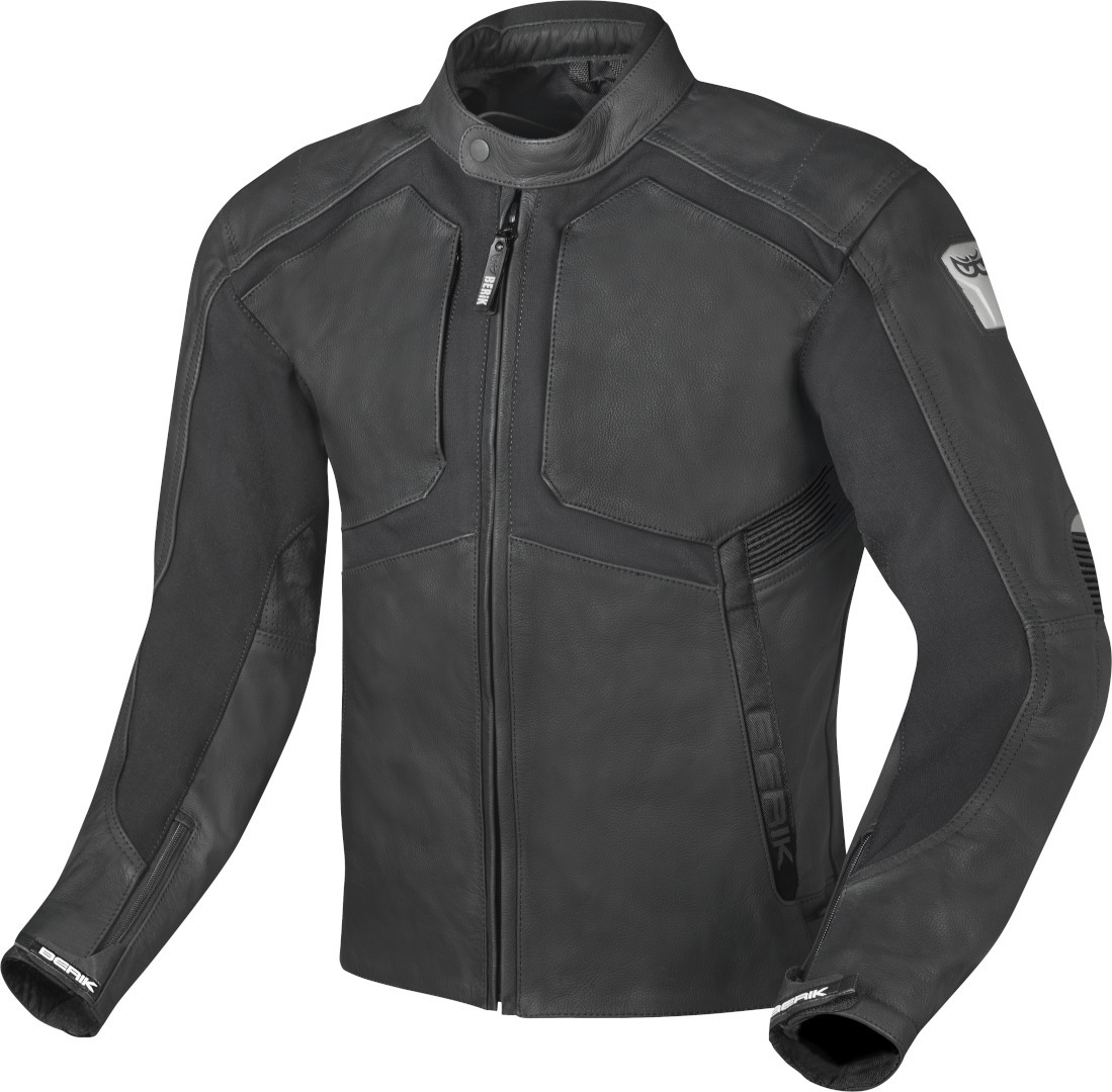 Berik Flexius Motorcycle Leather Jacket black 56 Figure 1