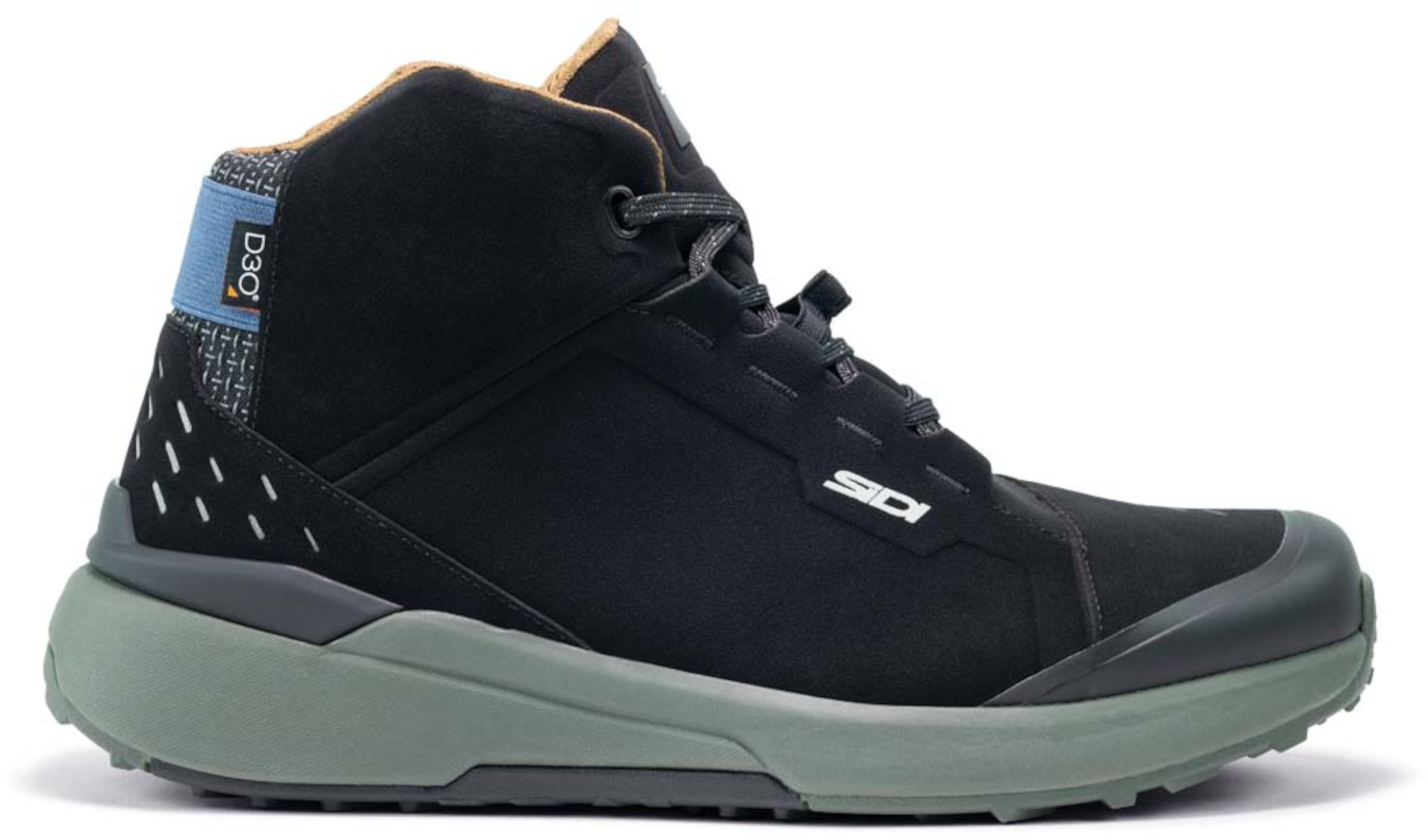Sidi Nucleus Suede Chaussures de moto imperméables noir/vert 43 Figure 1