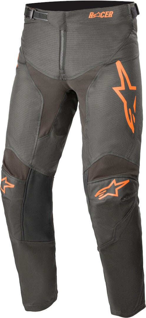 Alpinestars Racer Compass Jugend Motocross Hose schwarz/orange 26 Abbildung 1