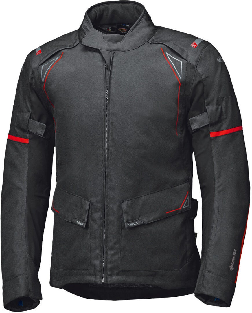Held Savona ST waterproof Motorcycle Textile Jacket black/red XXL Figure 1