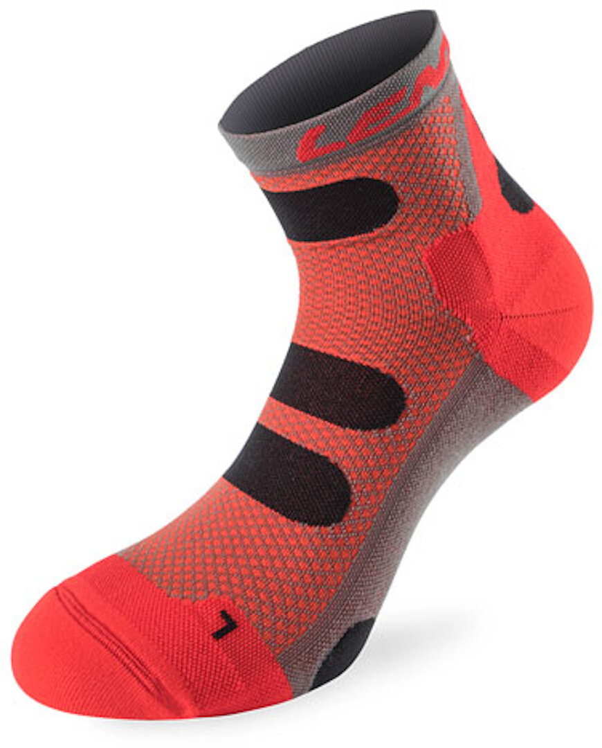 Lenz Compression 4.0 Low Ponožky červená 45-47 Obrázek 1