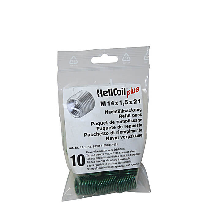 HELICOIL Nachfüllpackung Gewindeeinsätze M14 x 1.5 Figura 1 HELICOIL Nachfüllpackung Gewindeeinsätze M14 x 1.5 Figura 1