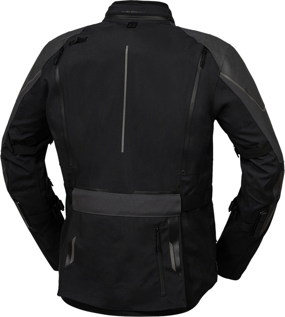 IXS Venture-GTX 1.0 wasserdichte Motorrad Textiljacke schwarz/grau Kurz 2XL Abbildung 2
