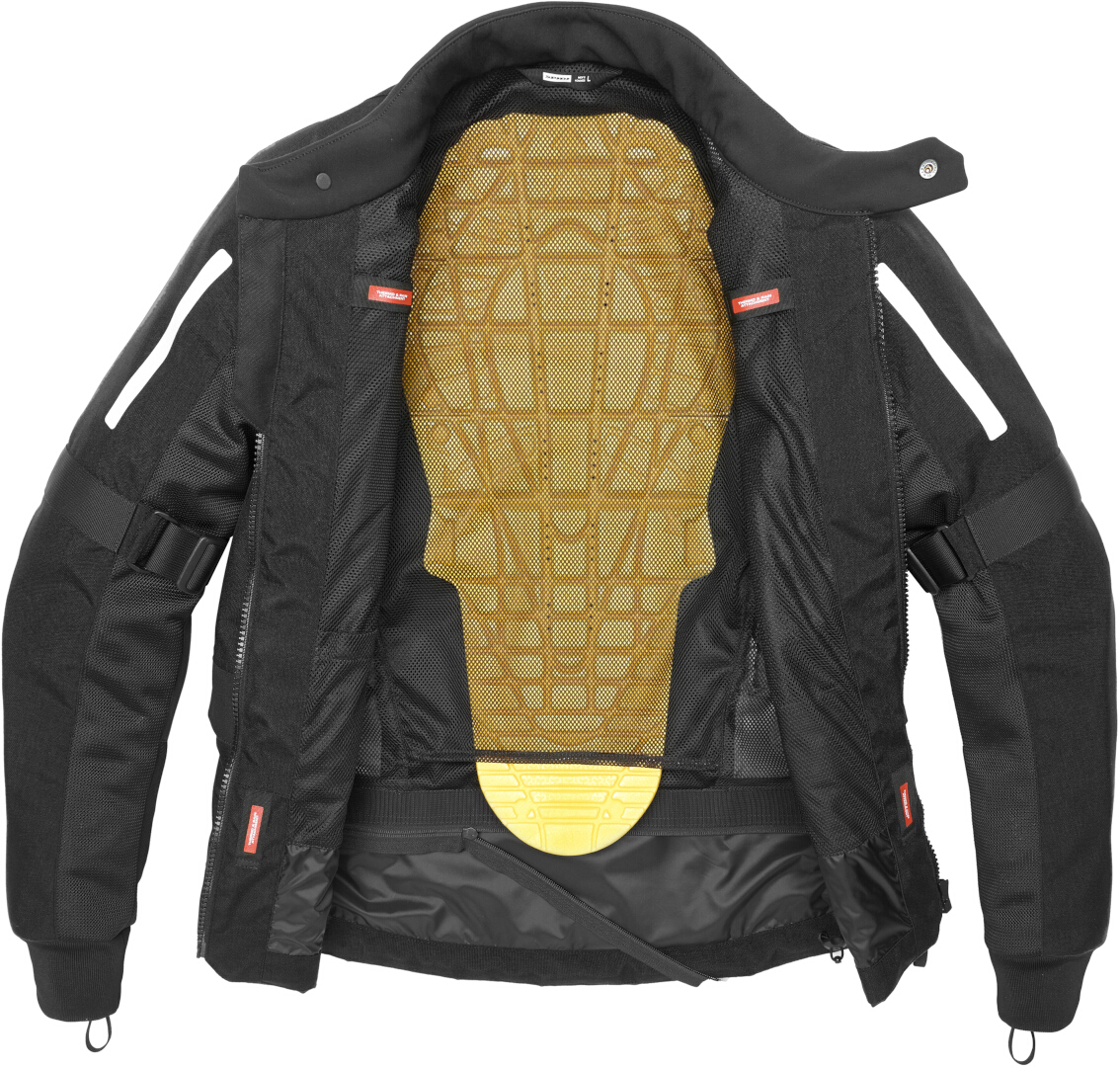 Spidi Net H2Out waterproof Motorcycle Textile Jacket black L Figure 4