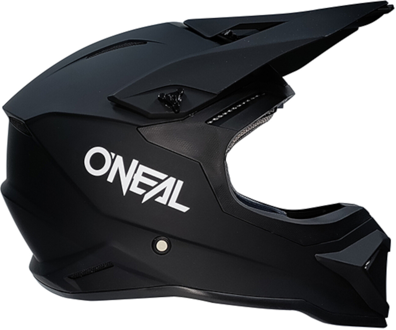 Oneal 1SRS Solid Motocross Helm schwarz matt L (59/60) Abbildung 2