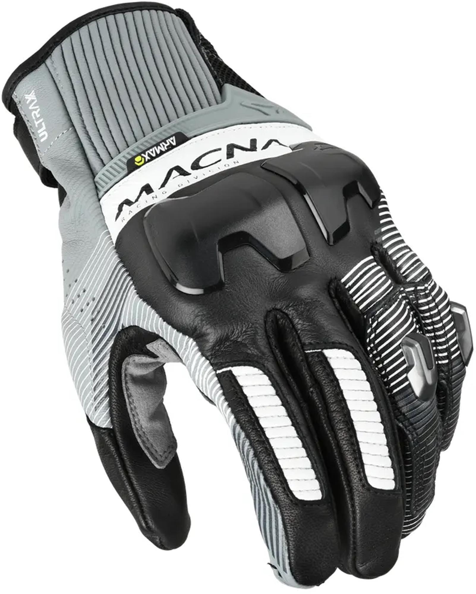 Macna Ultraxx 2.0 Motorcykelhandsker sort/grå/hvid L Figur 1