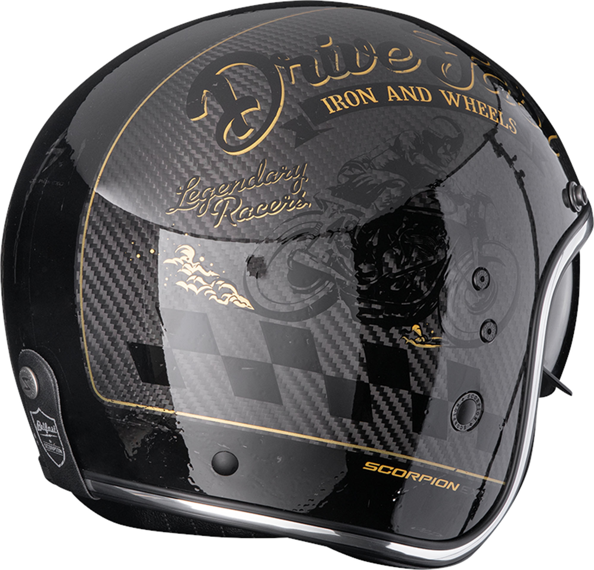 Scorpion Belfast Evo Carbon Zippy Jethelm XL (60/61) Abbildung 3