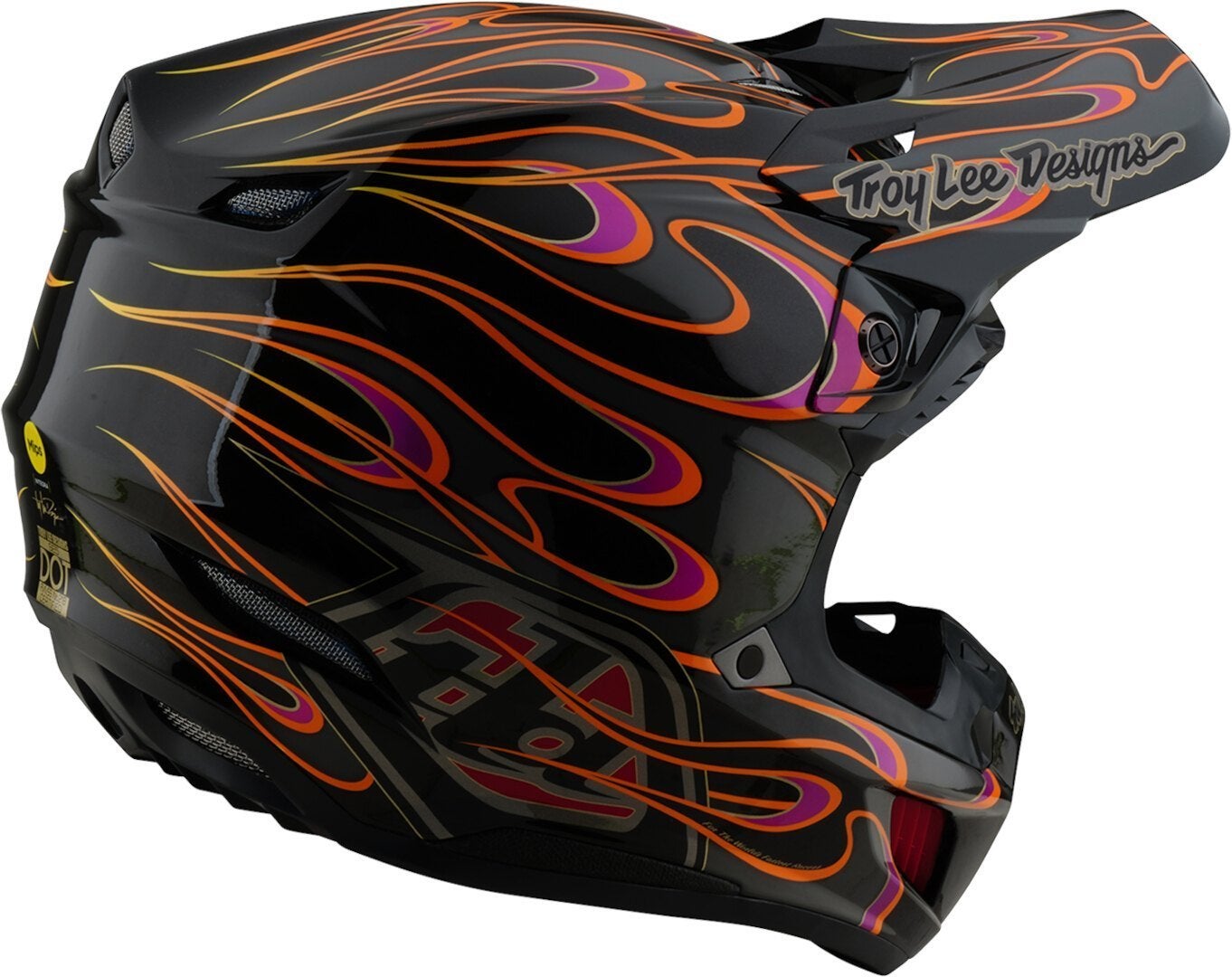 Troy Lee Designs SE5 Composite MIPS Torched Motoross Helmet M (57/58) Figure 5