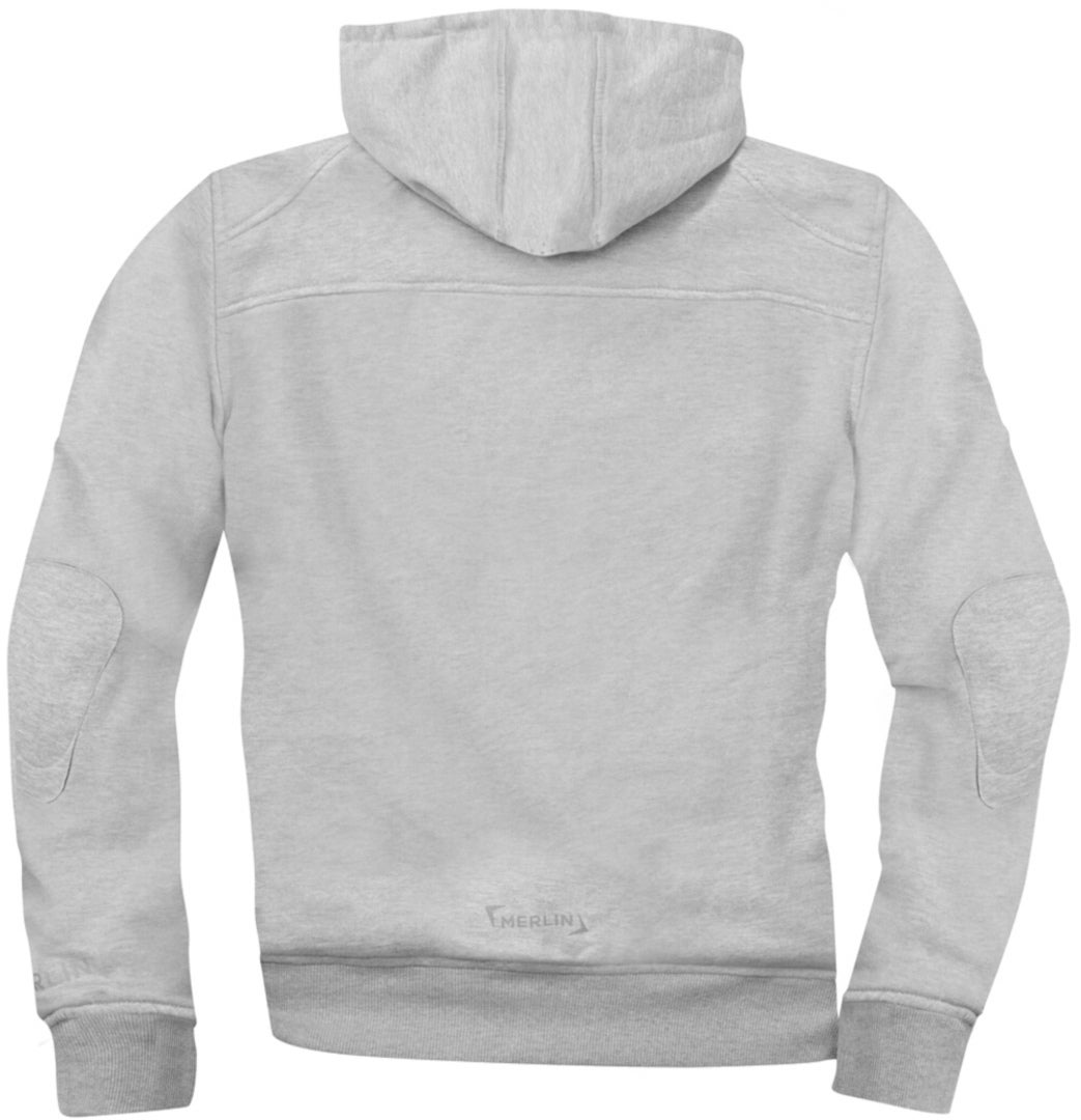 Merlin Easton Motorcycle Zip Hoodie Jacket light grey L Figure 3