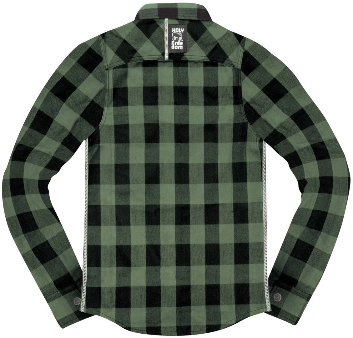 HolyFreedom Jessie James Flannel Camicia Verde XXL Figura 2