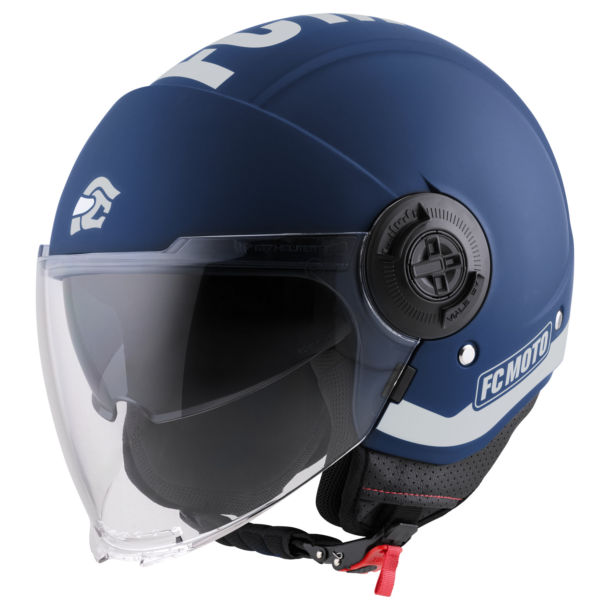 FC-Moto Ralgo Jethelm blau/grau S Abbildung 1