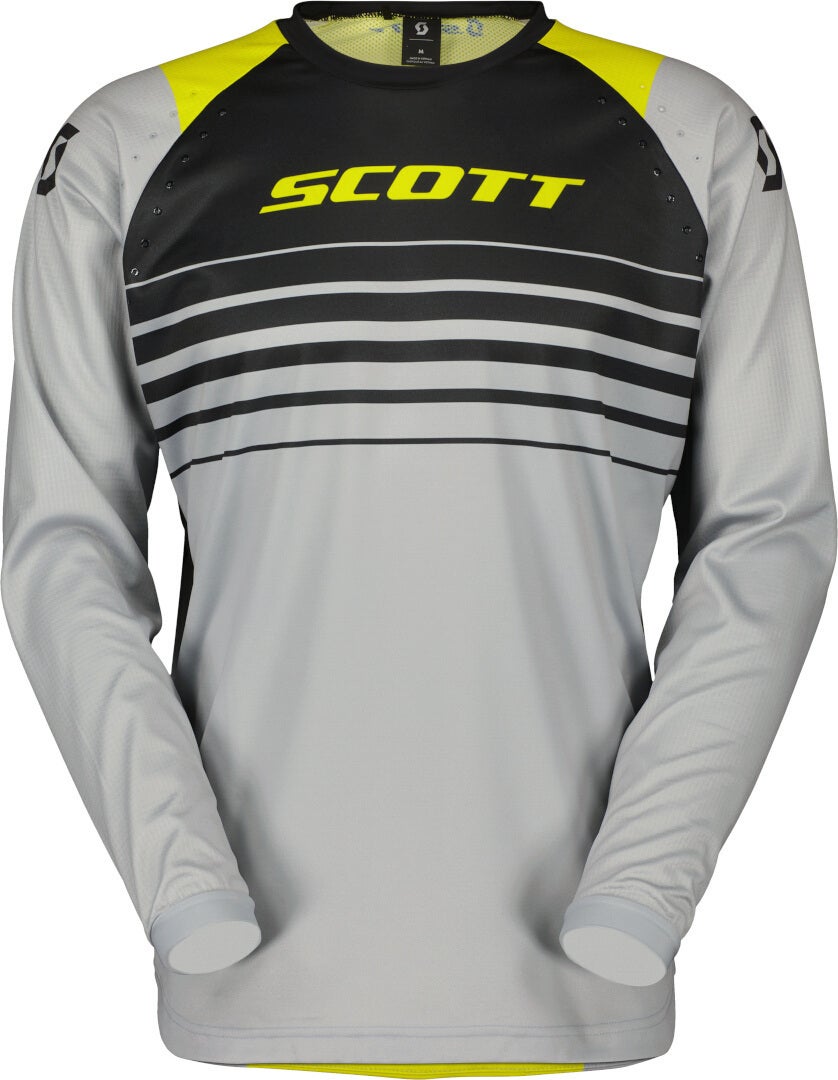 Scott Evo Swap Motocross Jersey grau/gelb M Abbildung 1