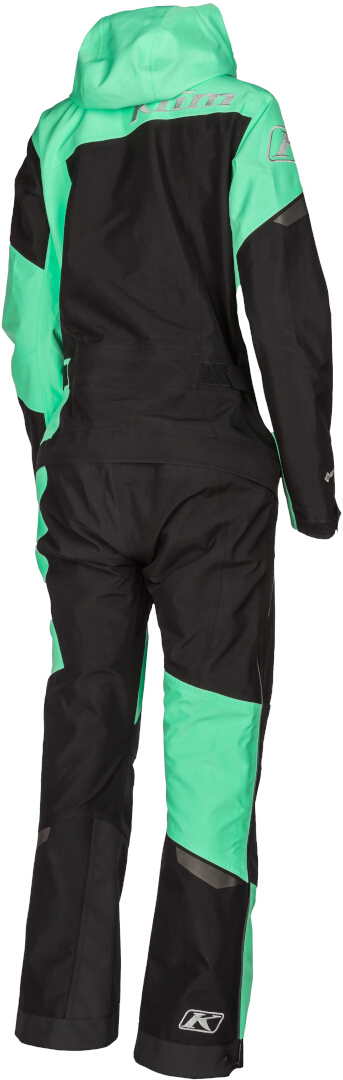 Klim Shredsa Ladies One Piece Snöskoter Kostym Svart/Mint XS Figur 6