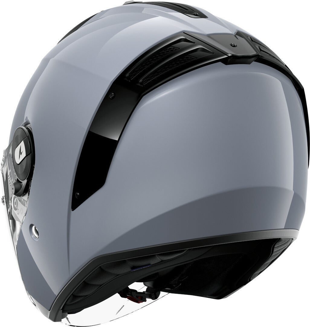 Shark RS Jet Blank Jet hjelm grå/sort XXL (63/64) Figur 3