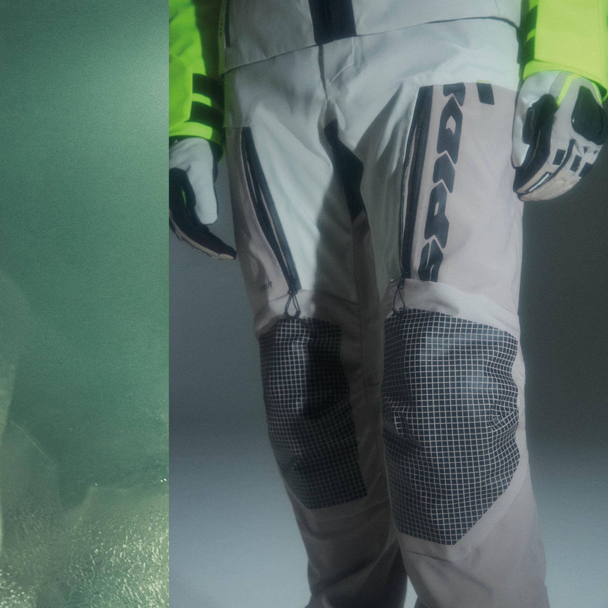 Spidi Frontier Pro H2OUT Pantalon textile de moto imperméable beige L Figure 4