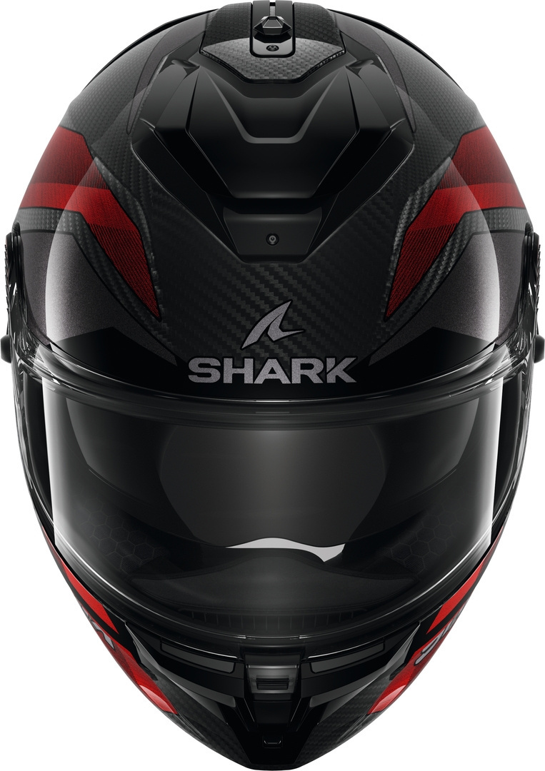 Shark Spartan GT Pro Ritmo Carbon Hjälm svart/grå/röd Man (57/58) Figur 2