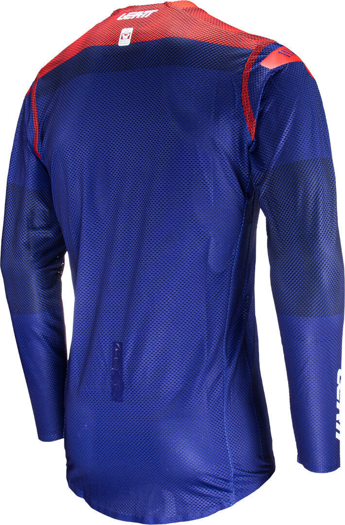Leatt 5.5 Ultraweld 2024 Tricou de motocross Roșu/Albastru închis XXL Figura 4