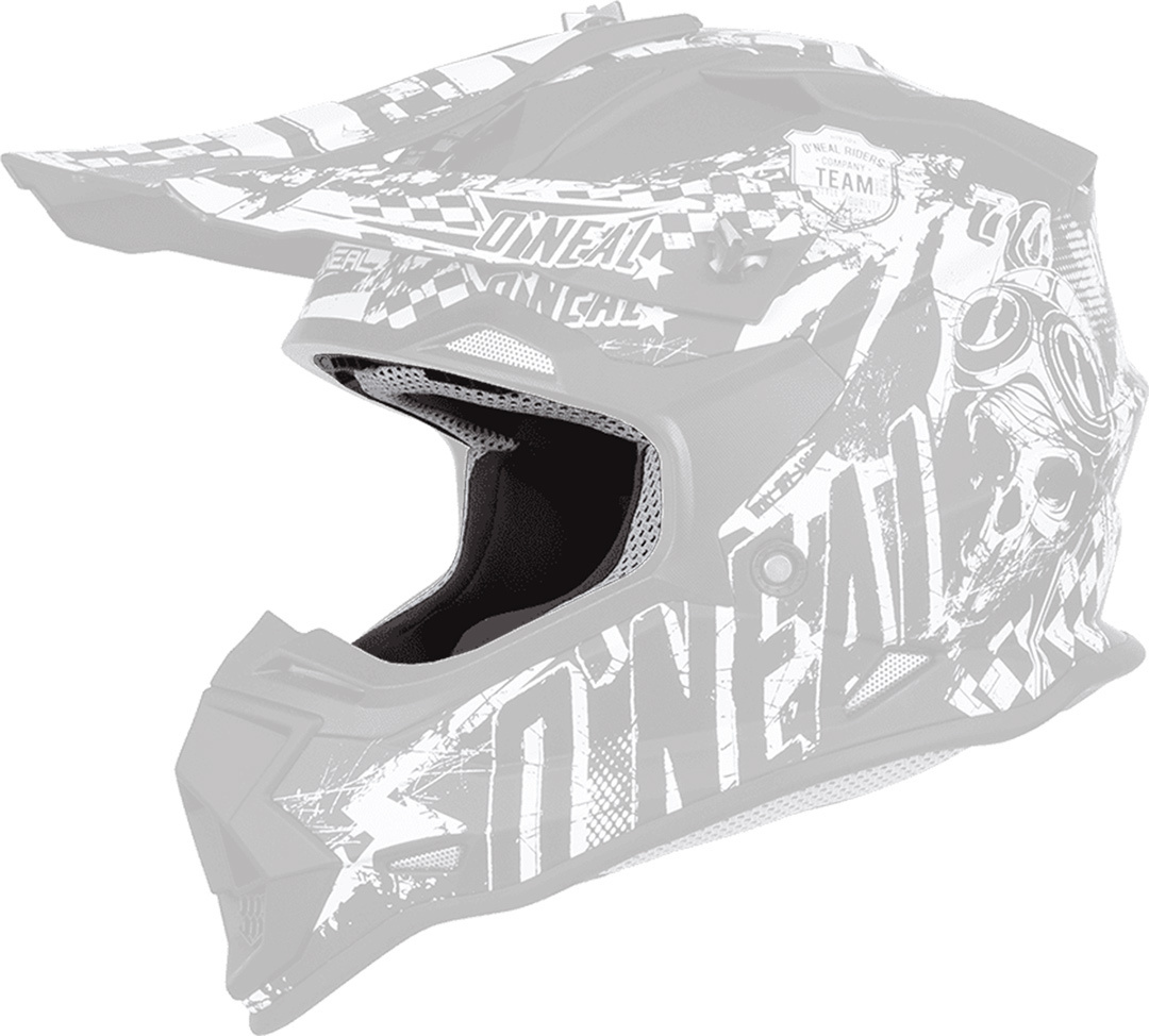 Oneal Men's Grey 2Series Youth Liner & Cheek Pads