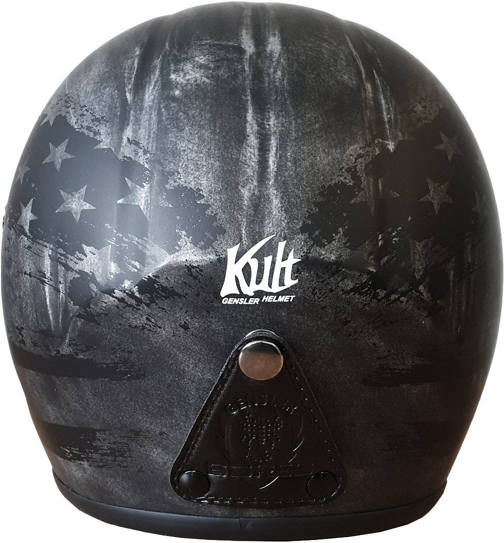 Bores Gensler Kult Casco Jet nero/bianco/argento M/XL Figura 3