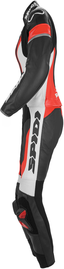 Spidi Laser Touring Costum de piele de motocicletă pentru doamne în două piese Negru/Roșu/Alb 44 Figura 3